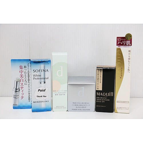 【買取実績】資生堂 マキアージュ ドラマティックスキンセンサーベース UV 25ml 他4点 